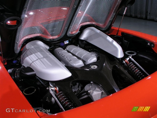 2005 Porsche Carrera GT Standard Carrera GT Model 5.7 Liter DOHC 40-Valve Variocam V10 Engine Photo #226453