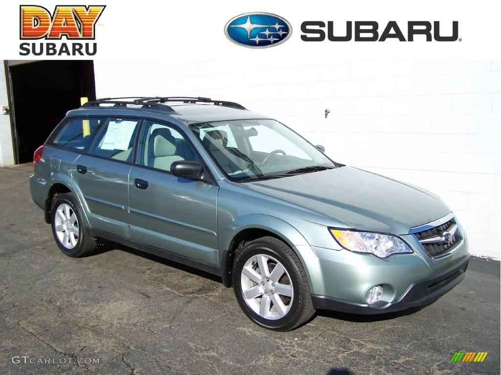 Seacrest Green Metallic Subaru Outback