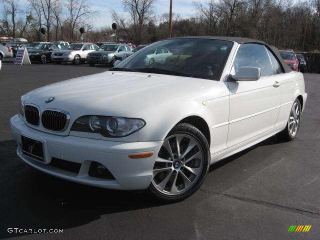 2005 3 Series 330i Convertible - Alpine White / Sand photo #1