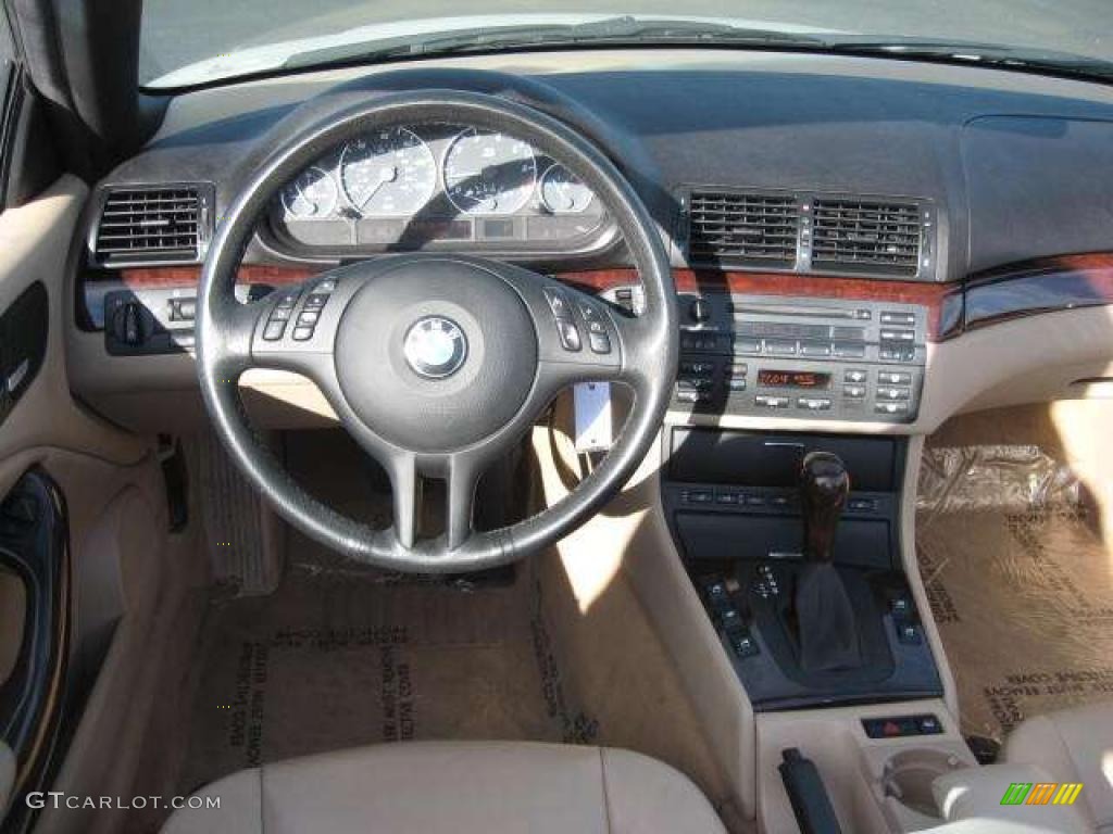 2005 3 Series 330i Convertible - Alpine White / Sand photo #7