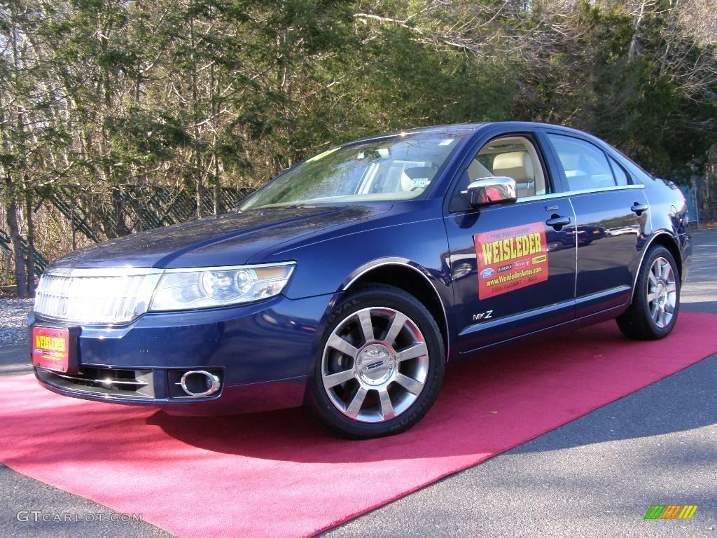 2007 MKZ AWD Sedan - Dark Blue Pearl Metallic / Sand photo #1