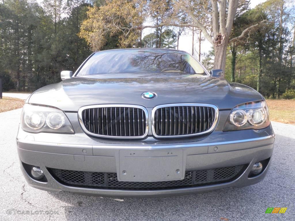 2006 7 Series 750Li Sedan - Sterling Grey Metallic / Dark Beige/Beige III photo #12