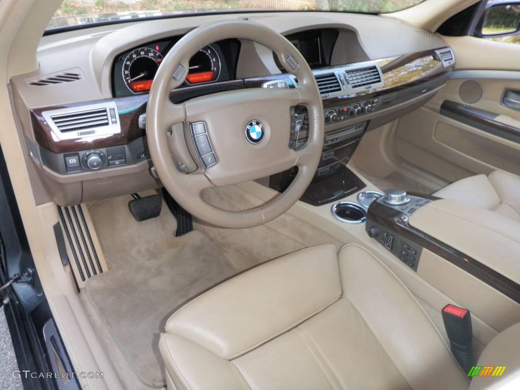 2006 7 Series 750Li Sedan - Sterling Grey Metallic / Dark Beige/Beige III photo #29