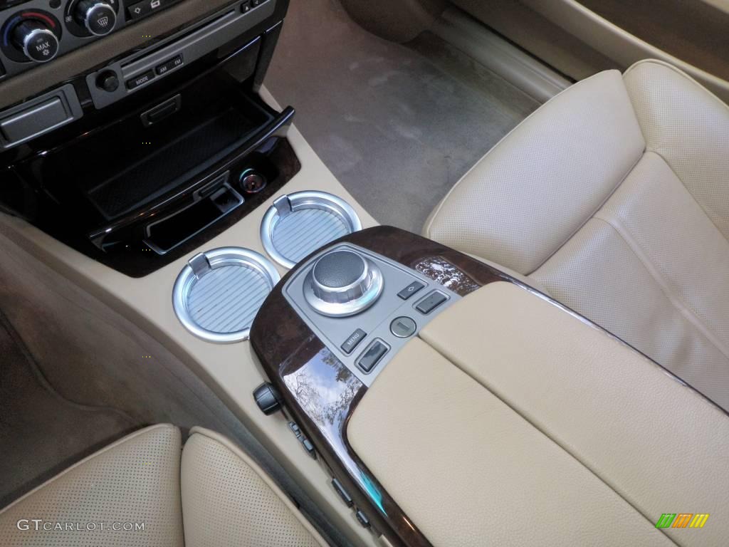 2006 7 Series 750Li Sedan - Sterling Grey Metallic / Dark Beige/Beige III photo #37