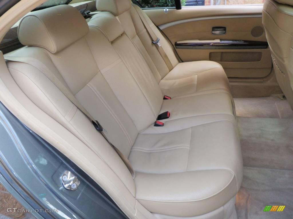 2006 7 Series 750Li Sedan - Sterling Grey Metallic / Dark Beige/Beige III photo #43
