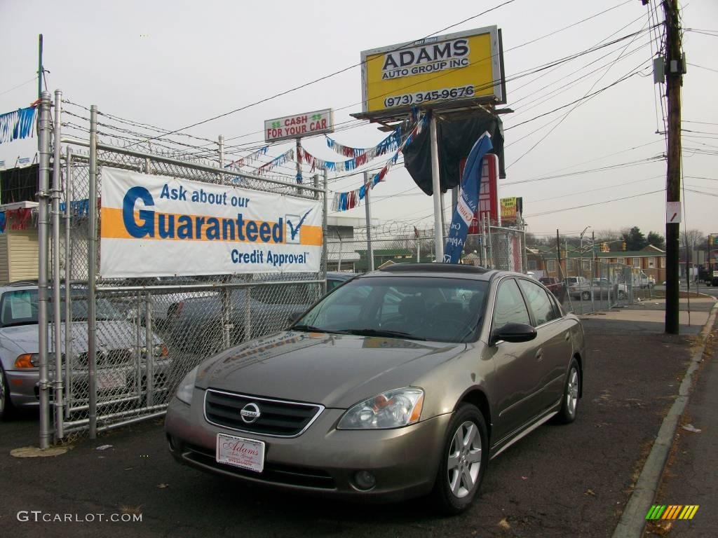 2003 Altima 2.5 SL - Polished Pewter Metallic / Charcoal photo #1