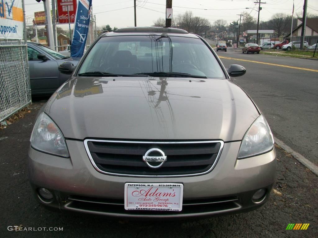 2003 Altima 2.5 SL - Polished Pewter Metallic / Charcoal photo #2