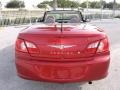 2008 Inferno Red Crystal Pearl Chrysler Sebring LX Convertible  photo #16