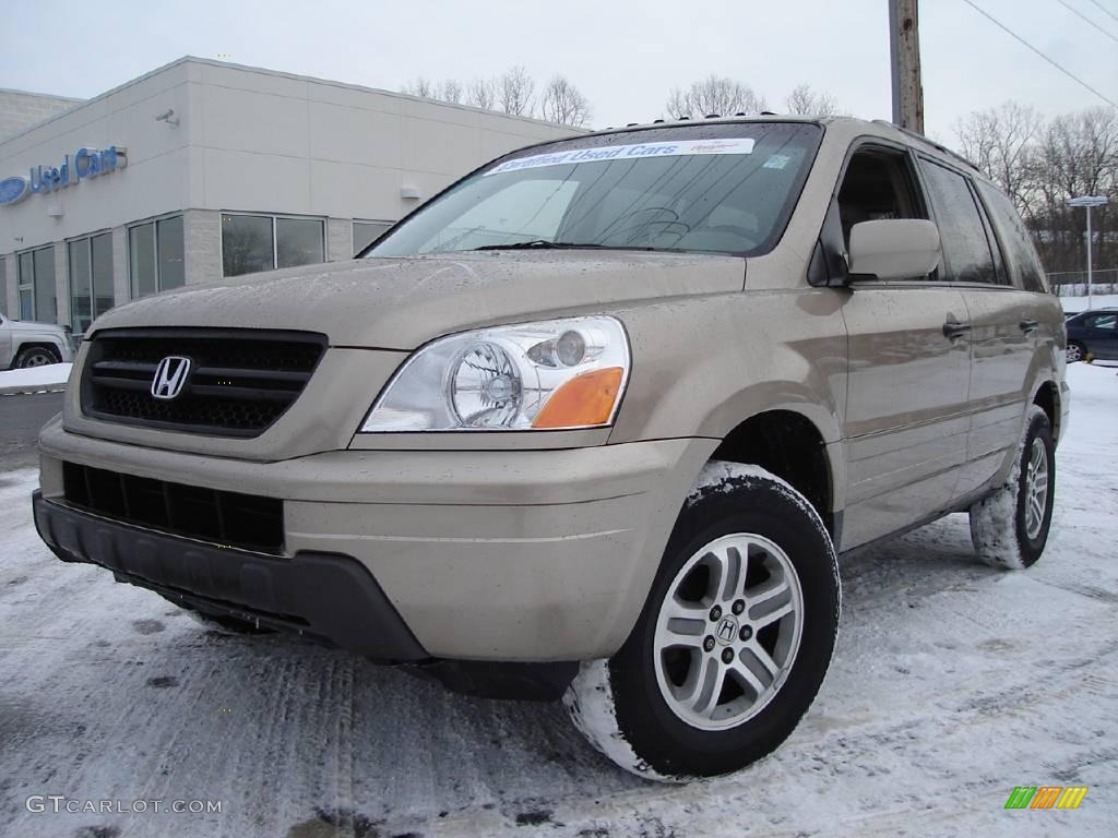 Desert Rock Metallic Honda Pilot