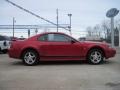 2002 Laser Red Metallic Ford Mustang V6 Coupe  photo #4