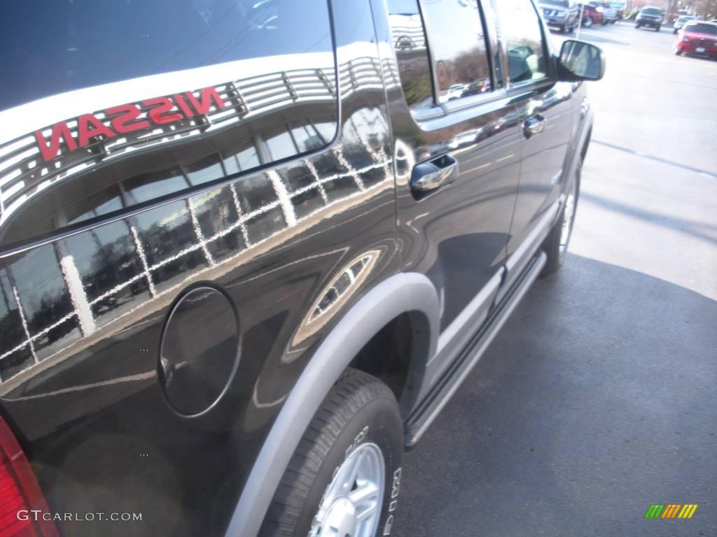 2002 Explorer XLT 4x4 - Black Clearcoat / Graphite photo #6
