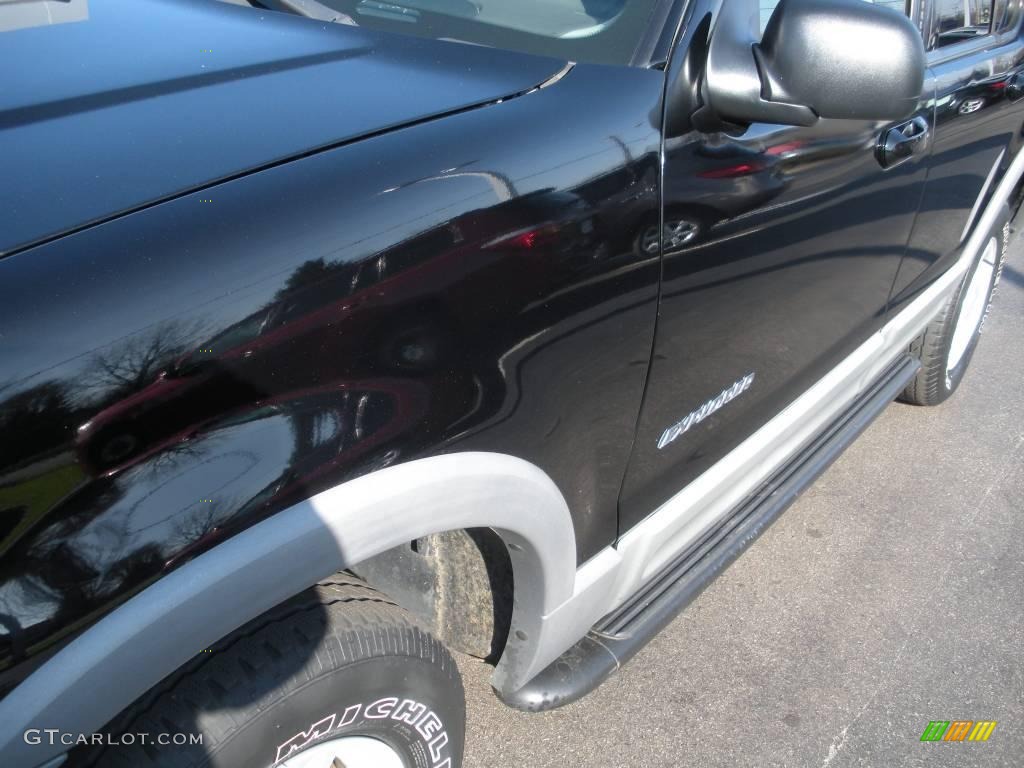 2002 Explorer XLT 4x4 - Black Clearcoat / Graphite photo #10