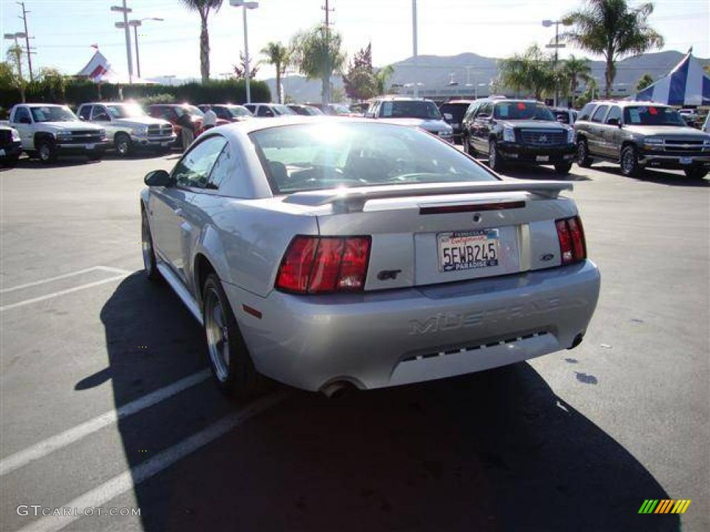 2003 Mustang GT Coupe - Silver Metallic / Dark Charcoal photo #9