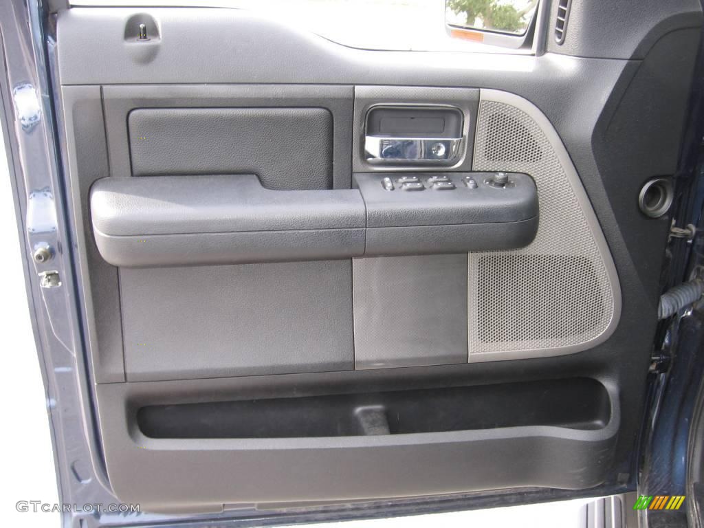 2004 F150 FX4 SuperCrew 4x4 - True Blue Metallic / Black/Medium Flint photo #14