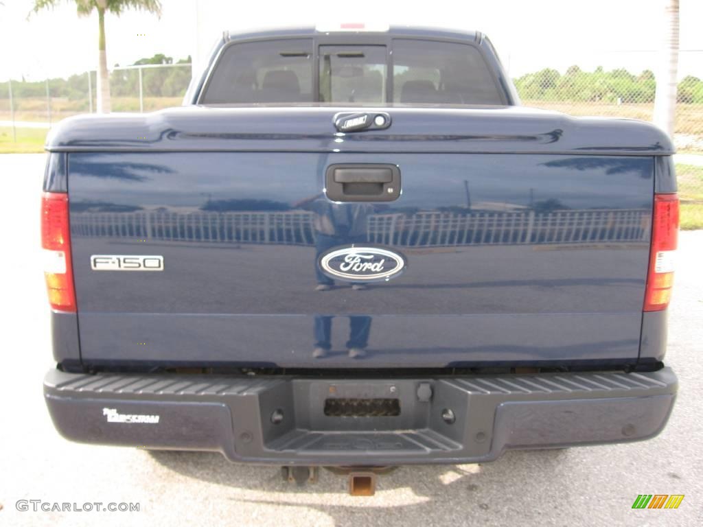 2004 F150 FX4 SuperCrew 4x4 - True Blue Metallic / Black/Medium Flint photo #19
