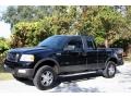 2005 Black Ford F150 FX4 SuperCab 4x4  photo #2