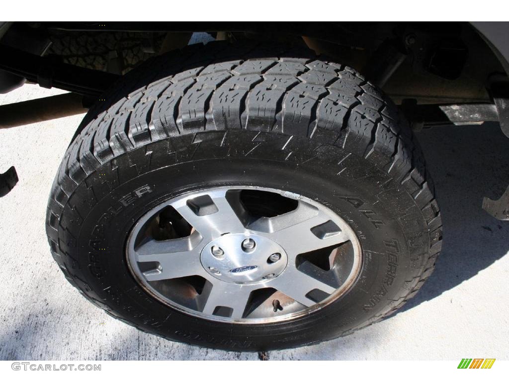 2005 F150 FX4 SuperCab 4x4 - Black / Black photo #27