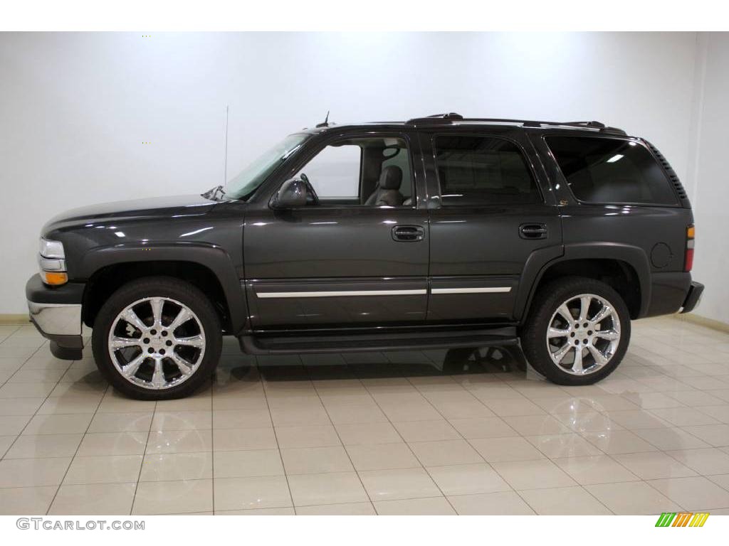 2005 Tahoe LT 4x4 - Dark Gray Metallic / Gray/Dark Charcoal photo #4