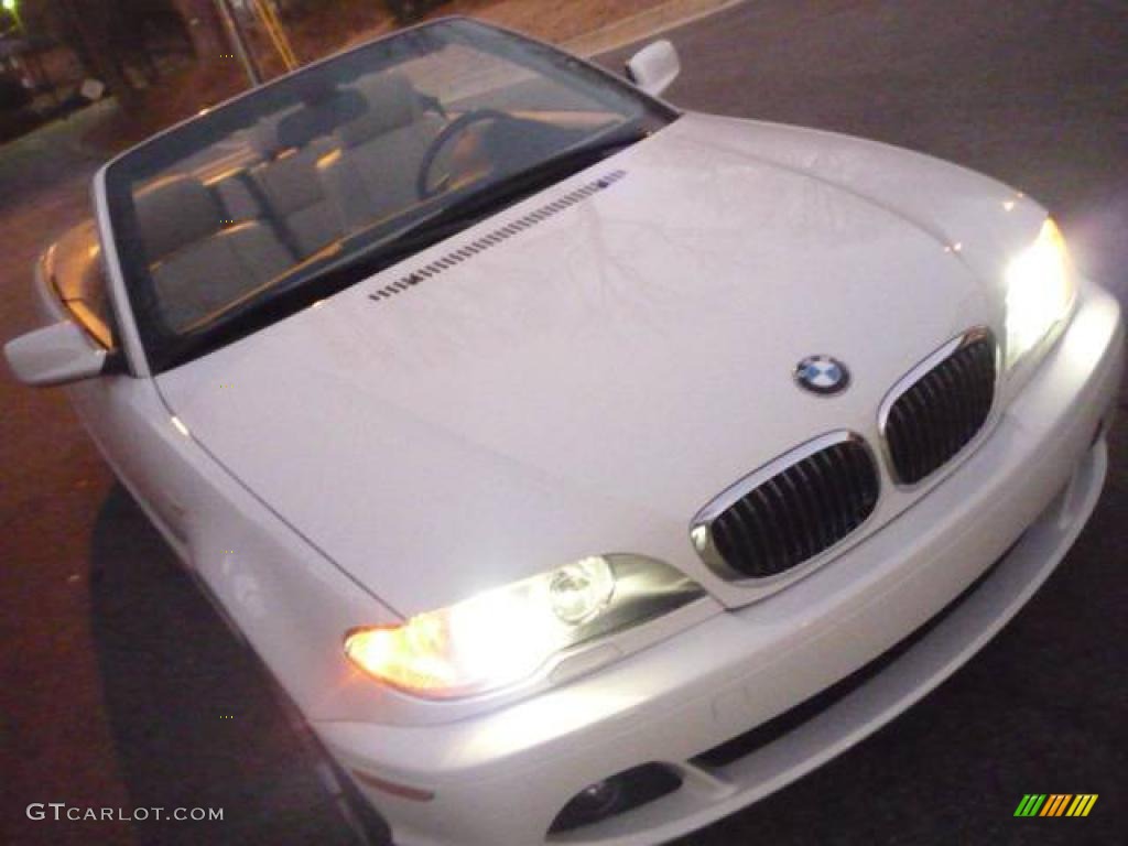 2005 3 Series 325i Convertible - Alpine White / Sand photo #16