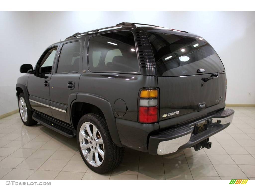 2005 Tahoe LT 4x4 - Dark Gray Metallic / Gray/Dark Charcoal photo #5