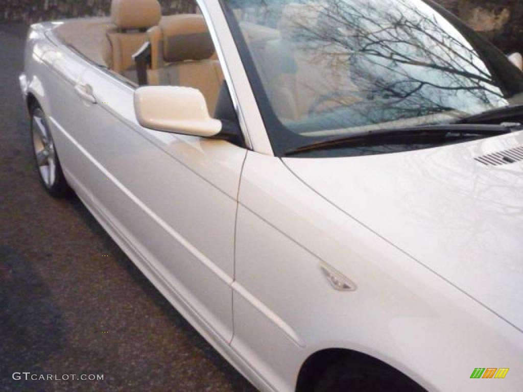 2005 3 Series 325i Convertible - Alpine White / Sand photo #18