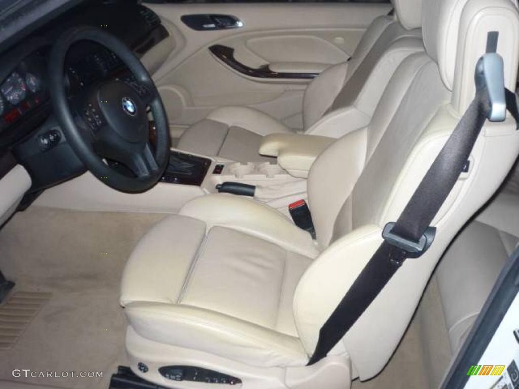 2005 3 Series 325i Convertible - Alpine White / Sand photo #25