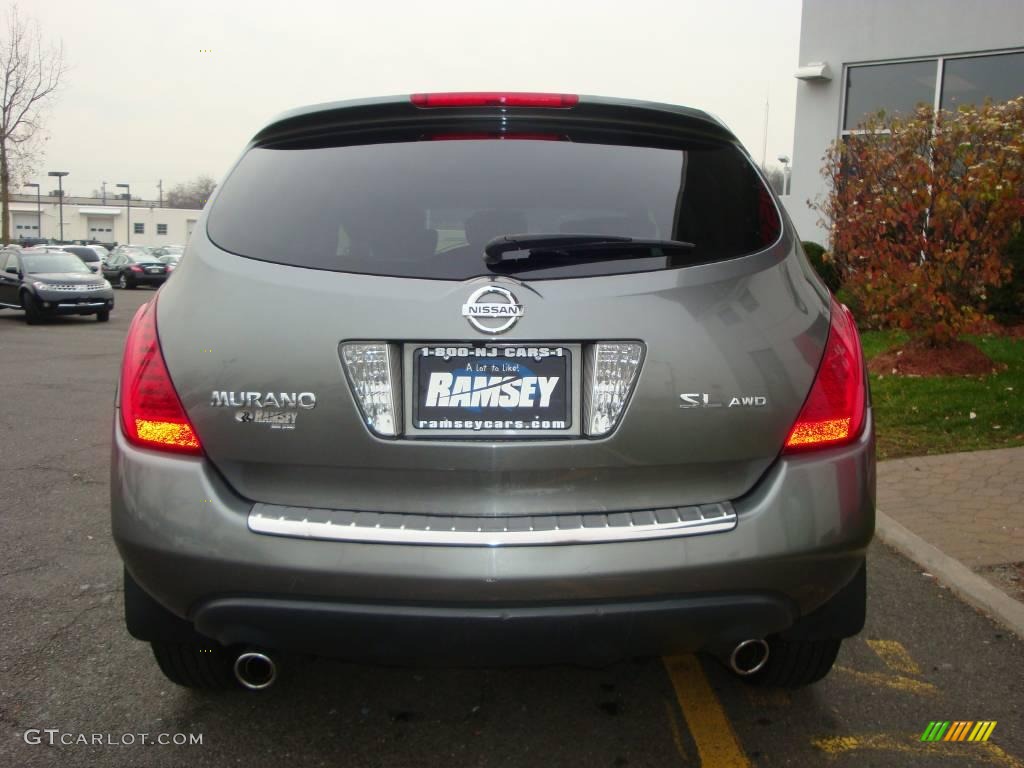 2007 Murano SL AWD - Platinum Pearl Matallic / Charcoal photo #10