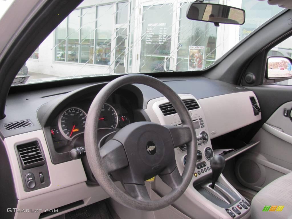 2005 Equinox LS AWD - Galaxy Silver Metallic / Light Gray photo #13