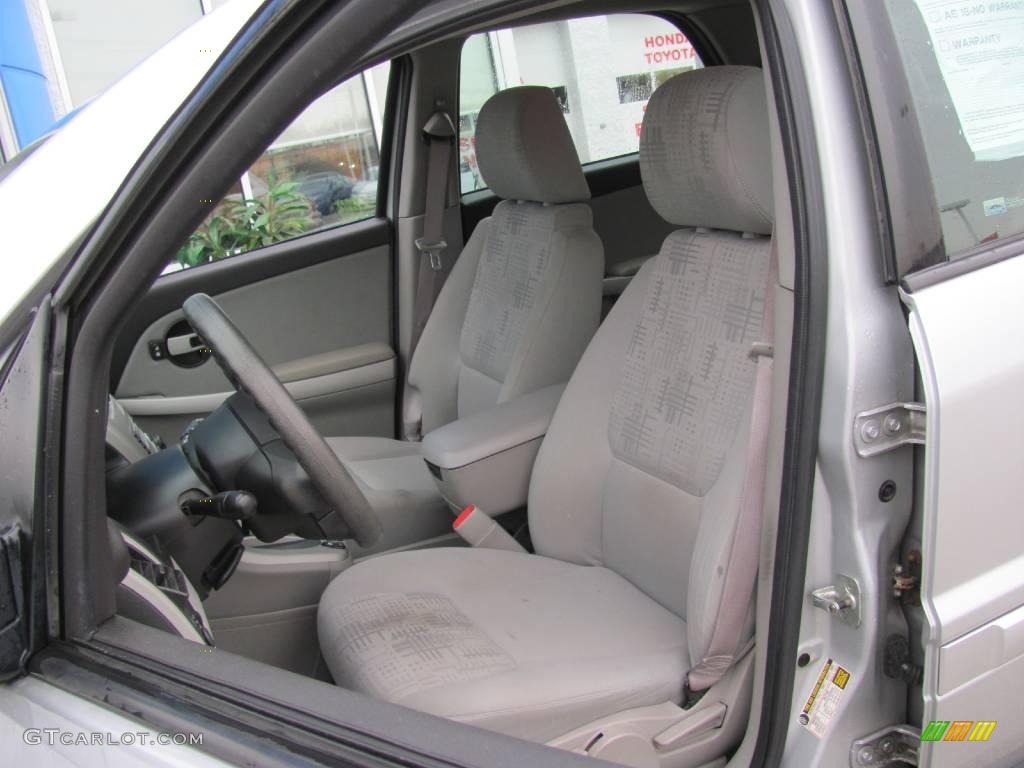 2005 Equinox LS AWD - Galaxy Silver Metallic / Light Gray photo #15