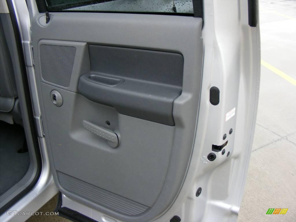 2007 Ram 1500 Lone Star Edition Quad Cab - Bright Silver Metallic / Medium Slate Gray photo #27