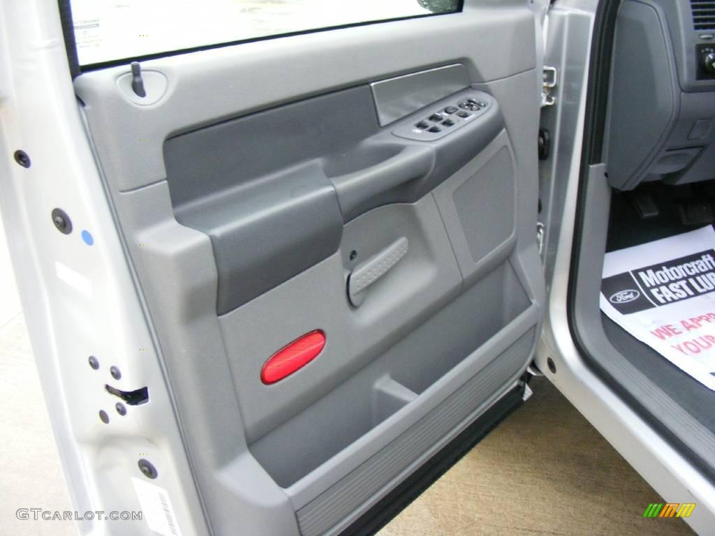 2007 Ram 1500 Lone Star Edition Quad Cab - Bright Silver Metallic / Medium Slate Gray photo #31