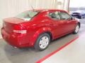 2008 Inferno Red Crystal Pearl Dodge Avenger SE  photo #7