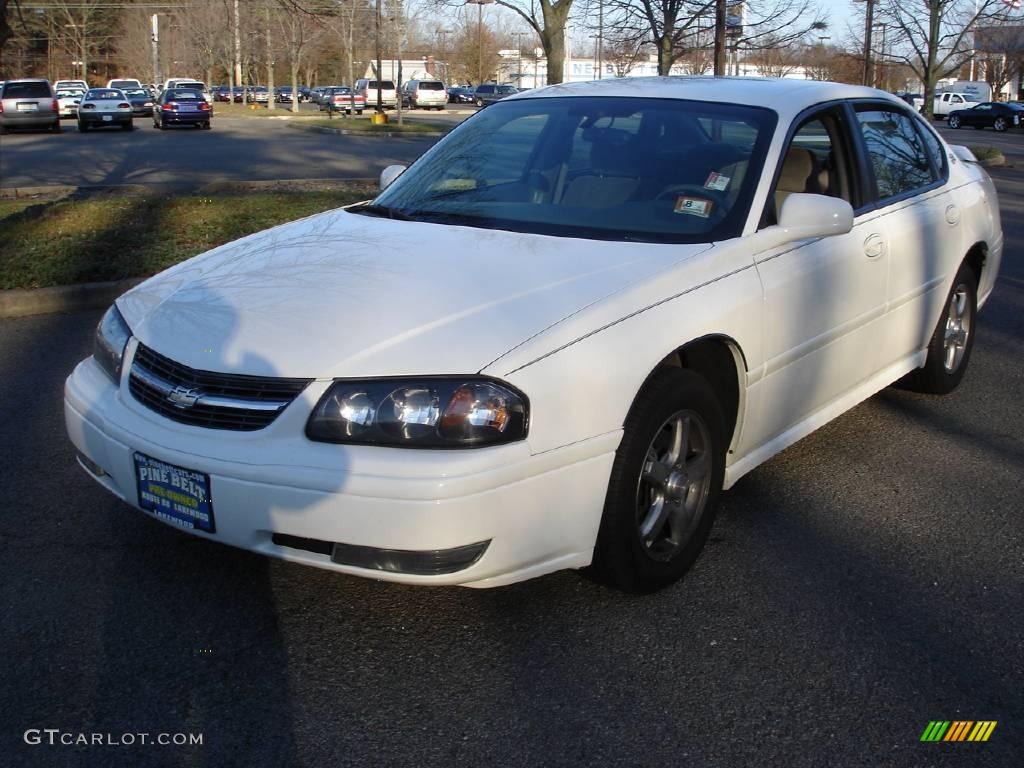 2005 Impala LS - White / Medium Gray photo #1