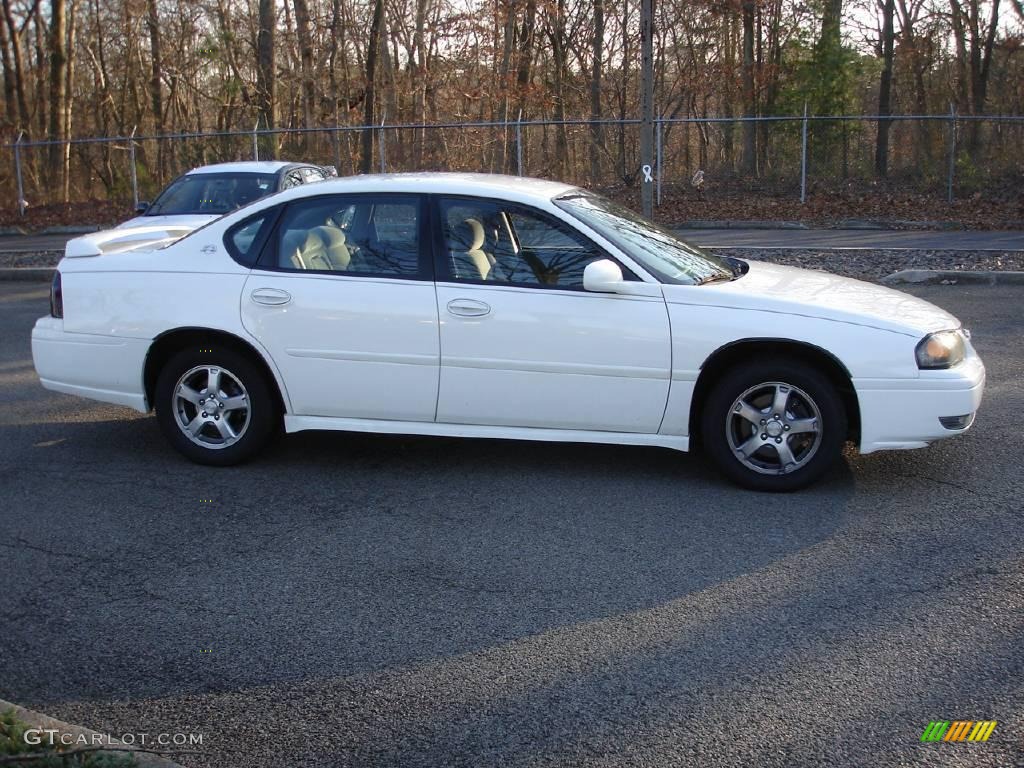 2005 Impala LS - White / Medium Gray photo #3