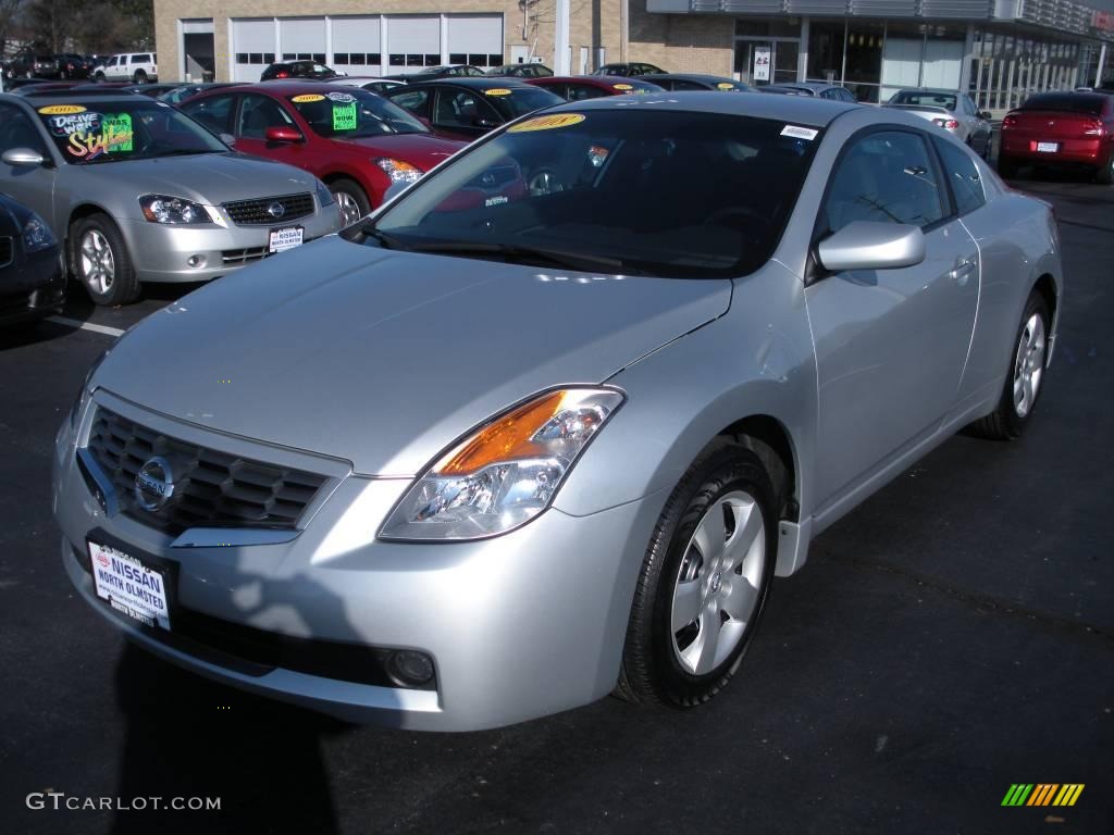 2008 Radiant Silver Metallic Nissan Altima 2 5 S Coupe