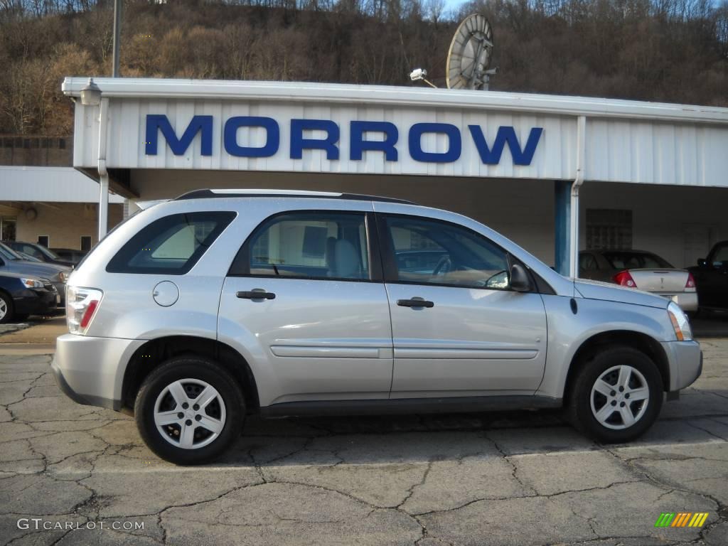 2006 Equinox LS AWD - Galaxy Silver Metallic / Light Gray photo #1