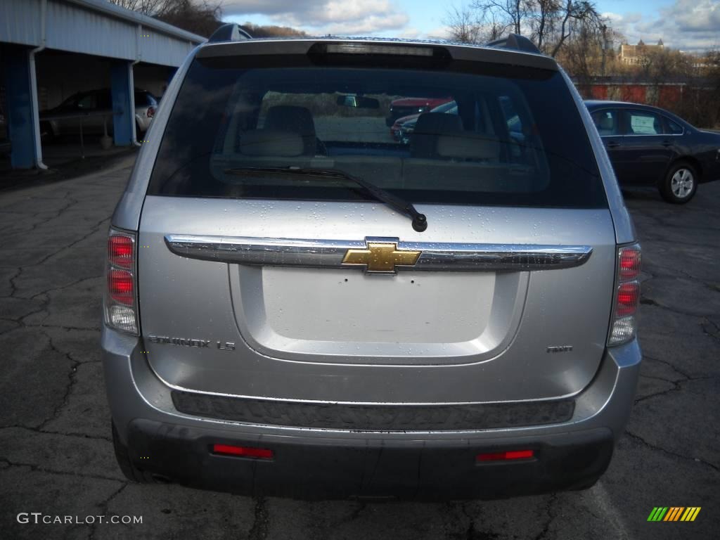 2006 Equinox LS AWD - Galaxy Silver Metallic / Light Gray photo #3