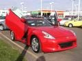 2009 Solid Red Nissan 370Z Coupe  photo #3