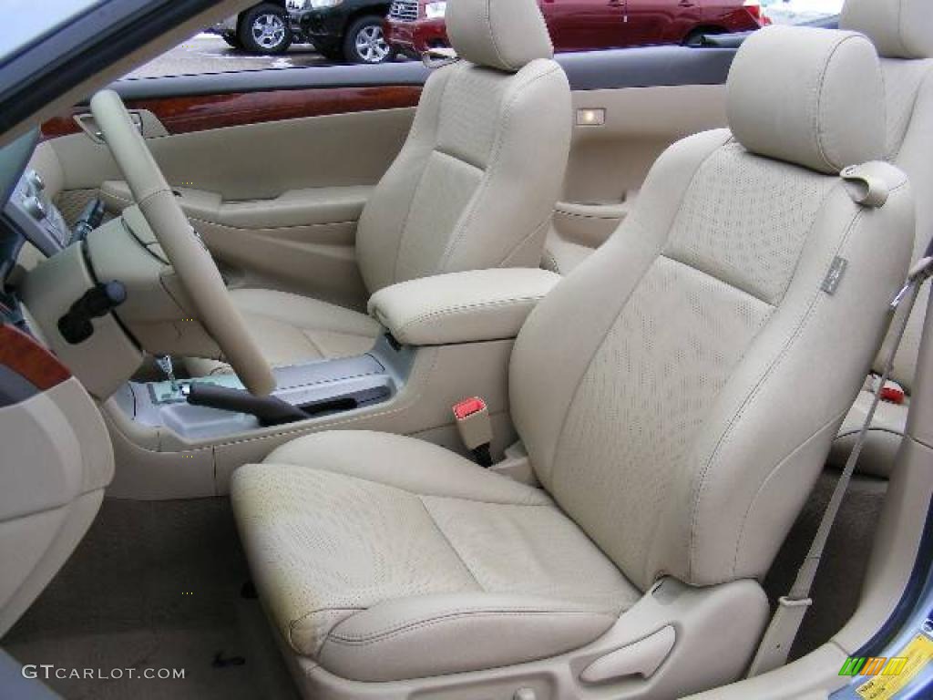 2006 Solara SLE V6 Convertible - Cosmic Blue Metallic / Ivory photo #10