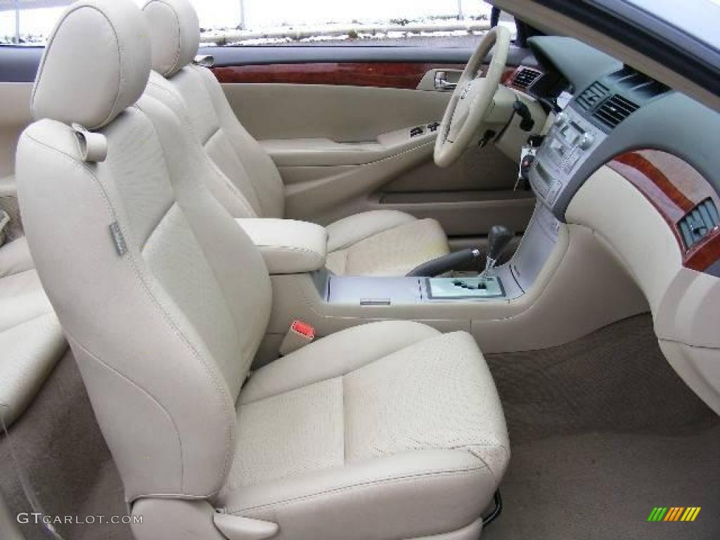 2006 Solara SLE V6 Convertible - Cosmic Blue Metallic / Ivory photo #14
