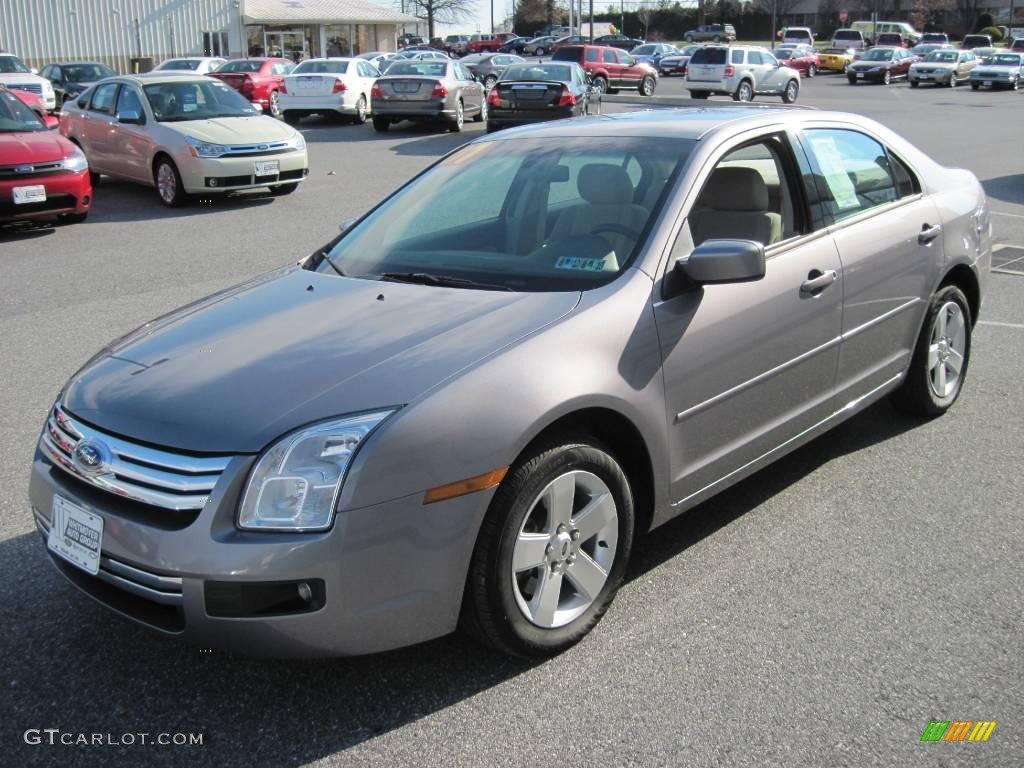2007 Fusion SE - Tungsten Grey Metallic / Light Stone photo #3