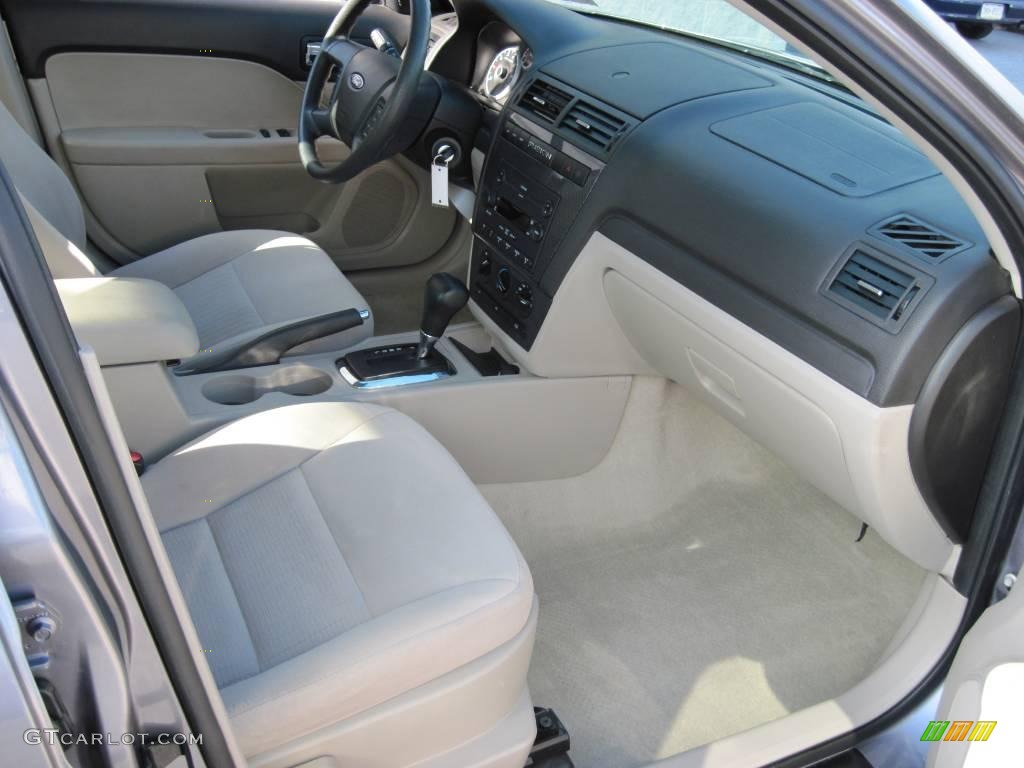 2007 Fusion SE - Tungsten Grey Metallic / Light Stone photo #5