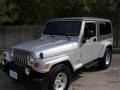 2005 Bright Silver Metallic Jeep Wrangler Unlimited 4x4  photo #4