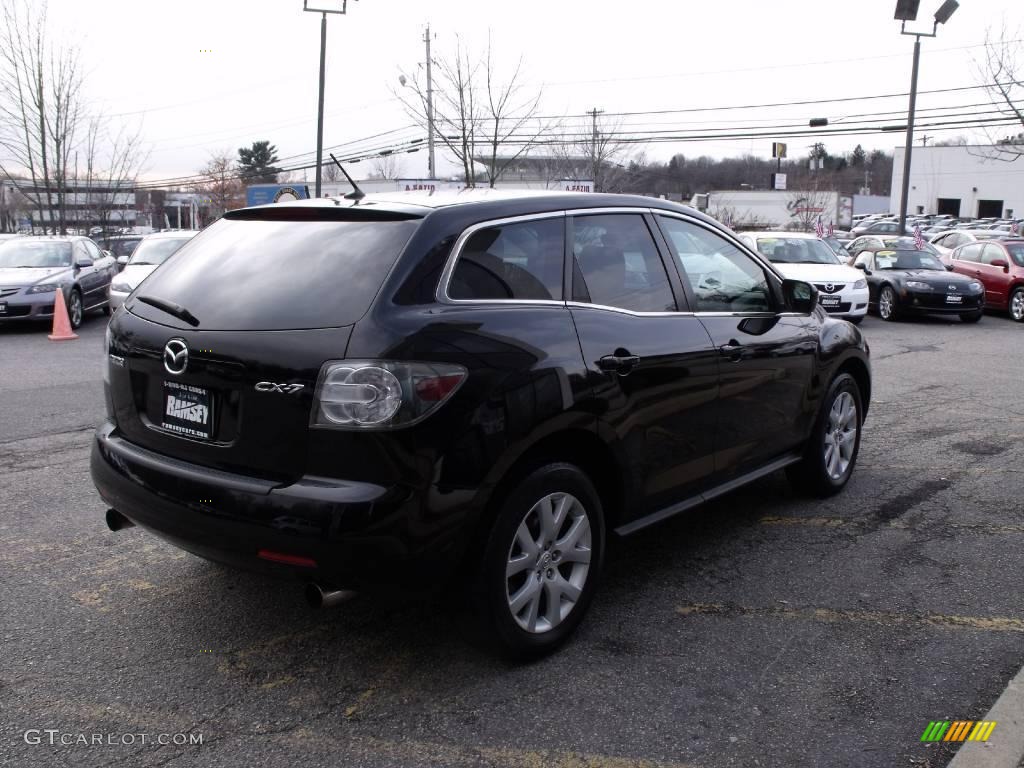 2007 CX-7 Sport - Brilliant Black / Black photo #8