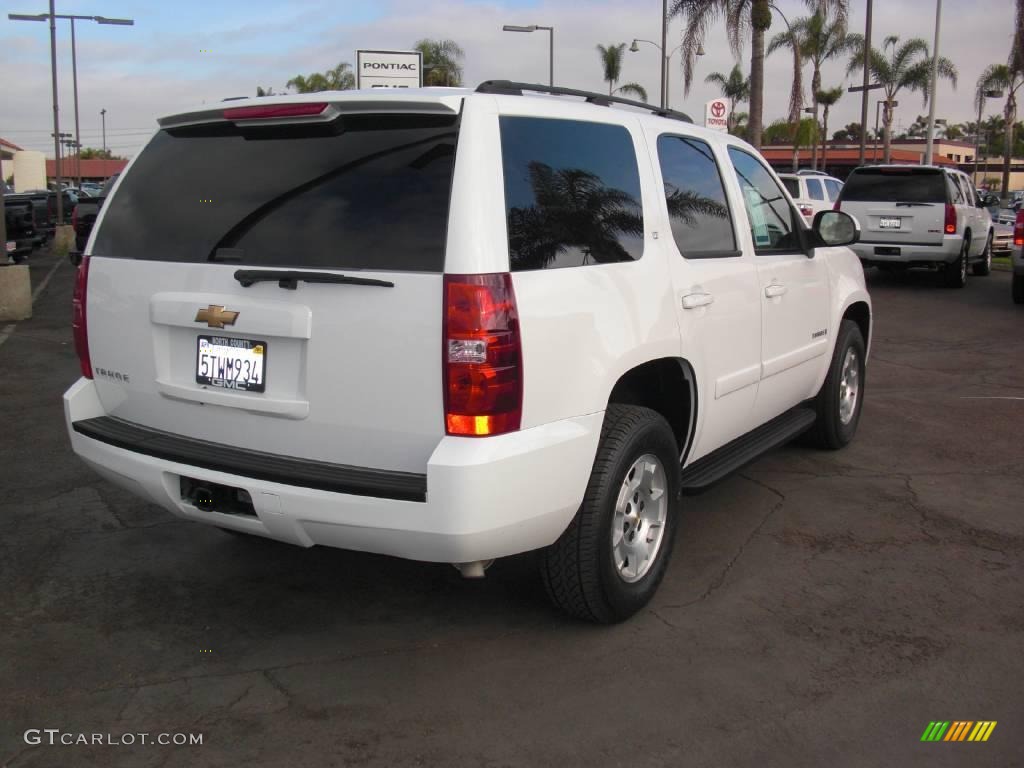 2007 Tahoe LS - Summit White / Dark Titanium/Light Titanium photo #2