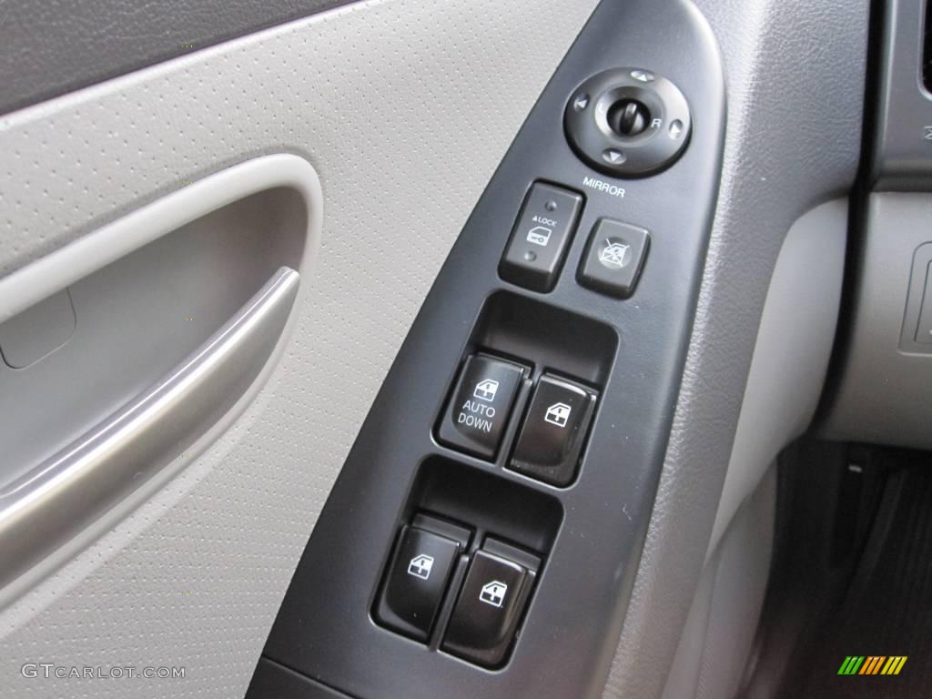 2009 Elantra GLS Sedan - Black Pearl / Black photo #10