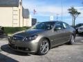 2007 Umbria Gray Metallic Infiniti M 45 Sport Sedan  photo #3