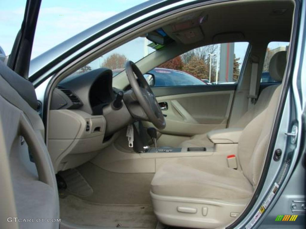 2008 Camry LE - Aloe Green Metallic / Bisque photo #7