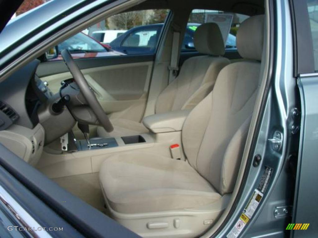 2008 Camry LE - Aloe Green Metallic / Bisque photo #8