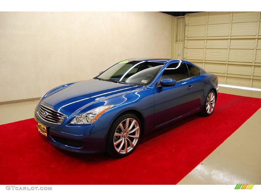 Athens Blue 2008 Infiniti G 37 Coupe Exterior Photo #22670326